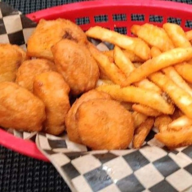 Mac and Cheese Bites.
