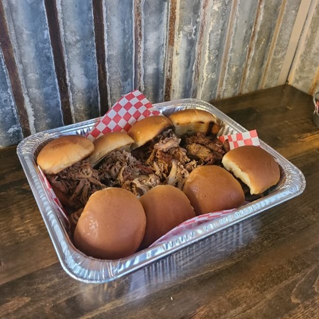 Thinly Sliced Steak Slider.