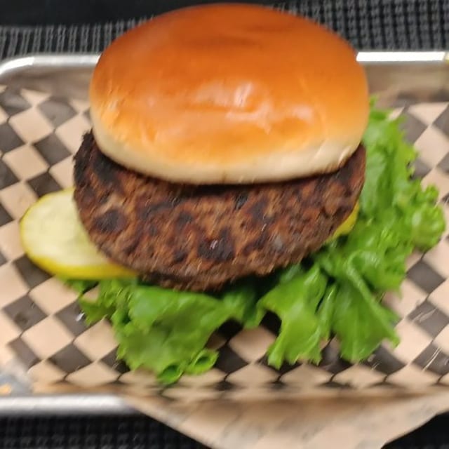 Black Bean Burger.