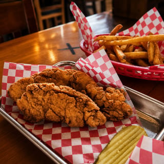 Chicken Strips and Fries